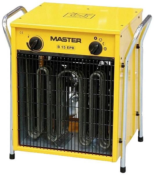 Master Climate Solutions B 15 EPB B 15 EPB Fan heater 15000 W Yellow/Black