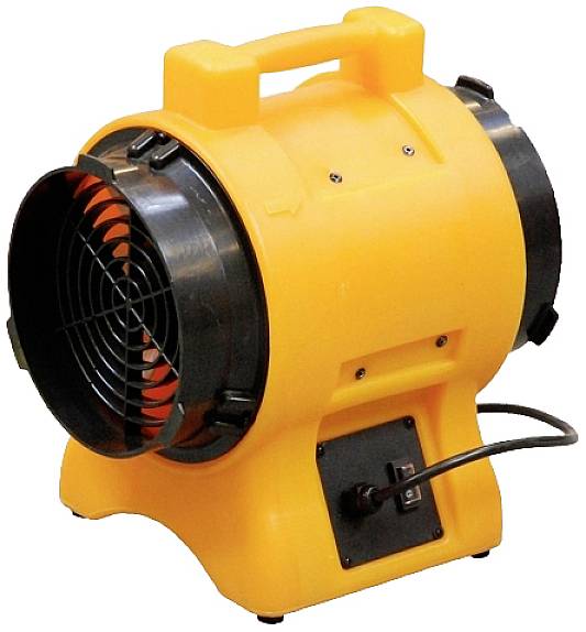 Master Climate Solutions BL 6800 Free standing fan 750 W (L x W x H) 510 x 400 x 525 mm Yellow/Black