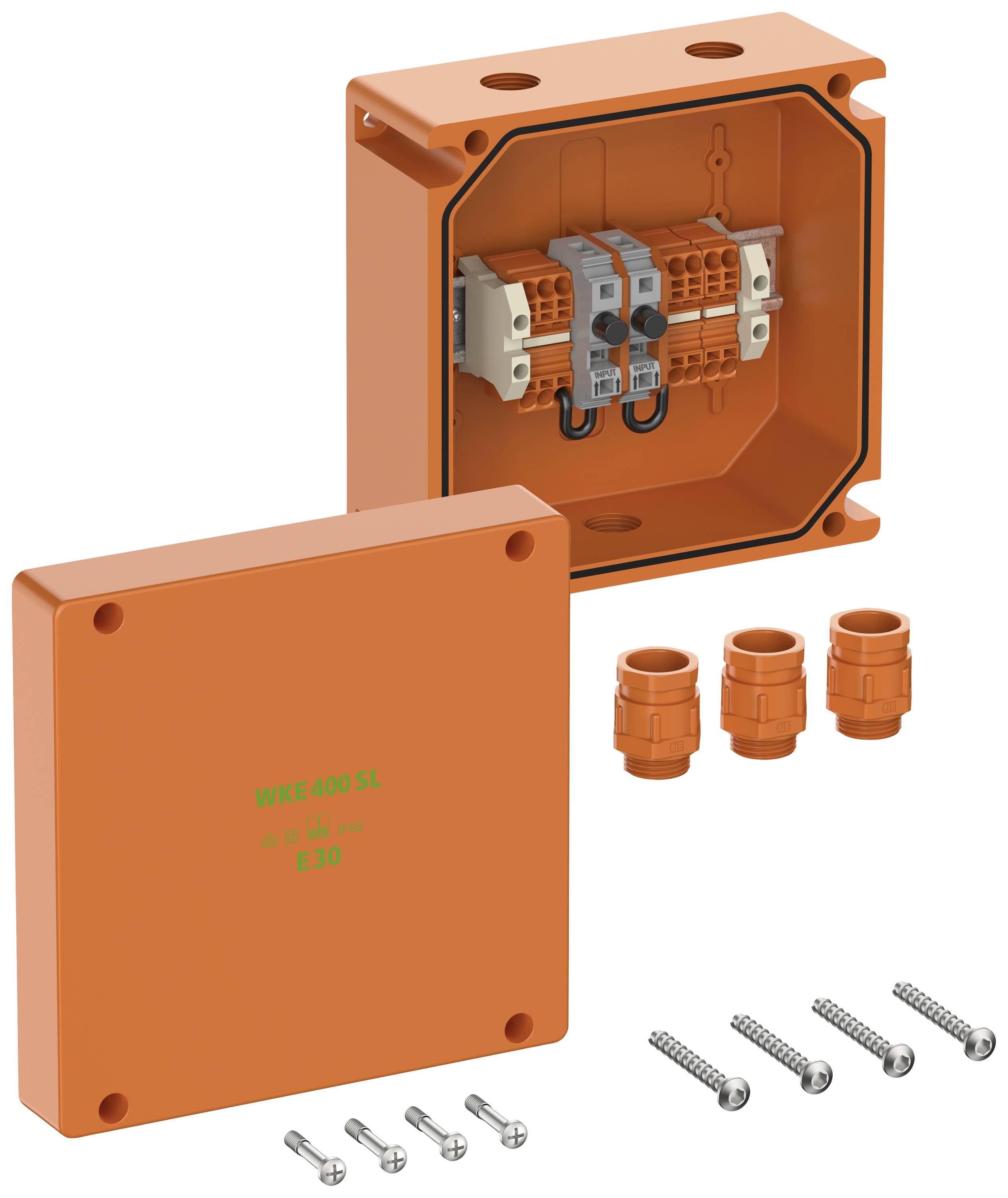 Spelsberg 86248501 Junction box (L x W x H) 200 x 110 x 200 mm Orange IP66 1 pc(s)
