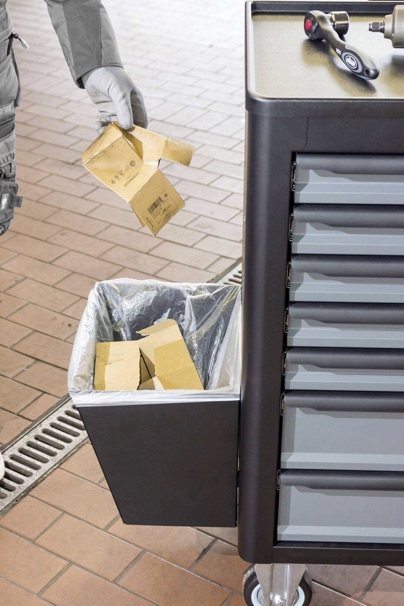 Vigor V6395 Waste container V6395 1 pc(s)