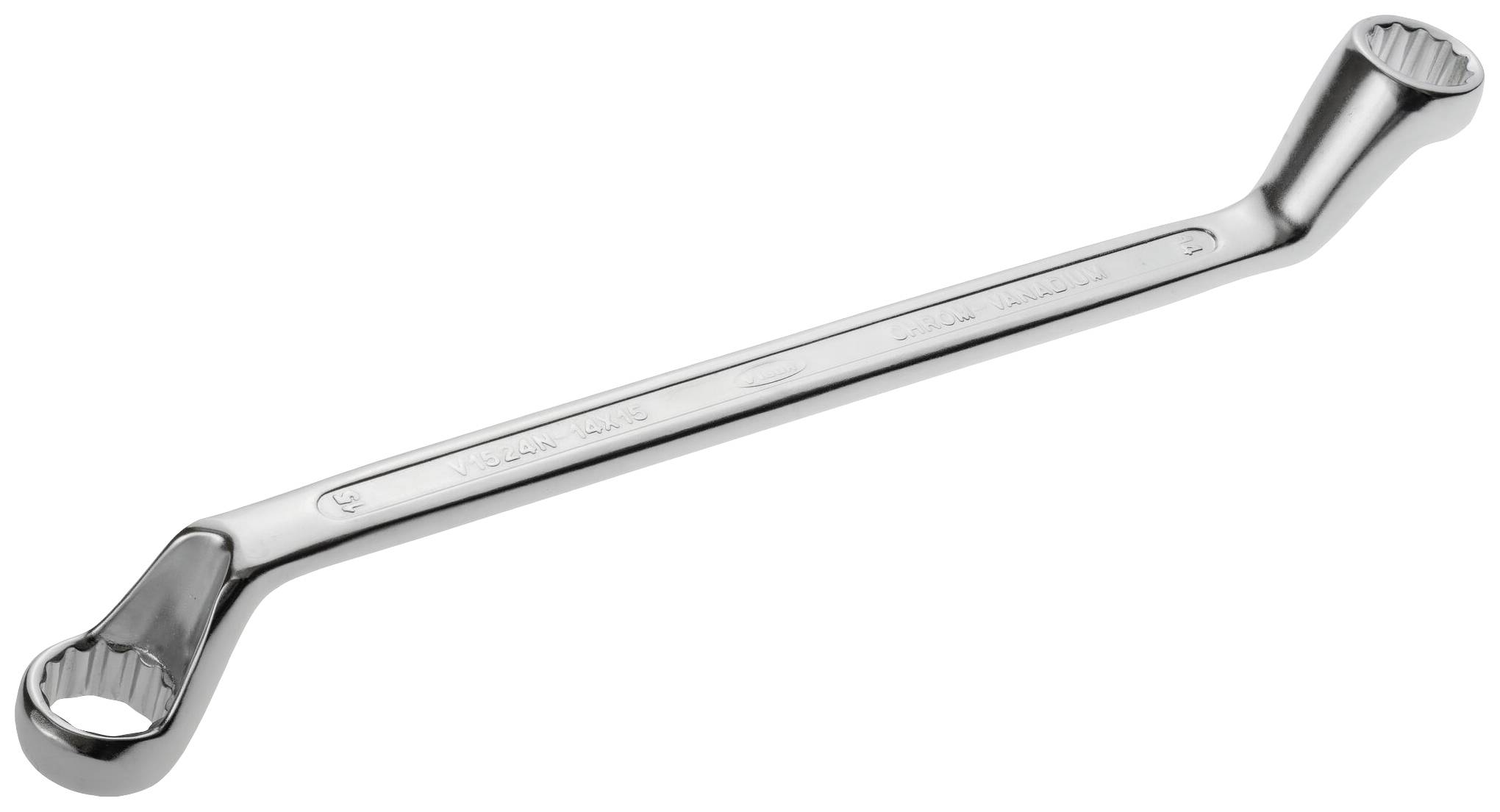 Vigor V1524N-14X15 V1524N-14X15 Double-ended box wrench Spanner size (metric) 14 - 15 mm