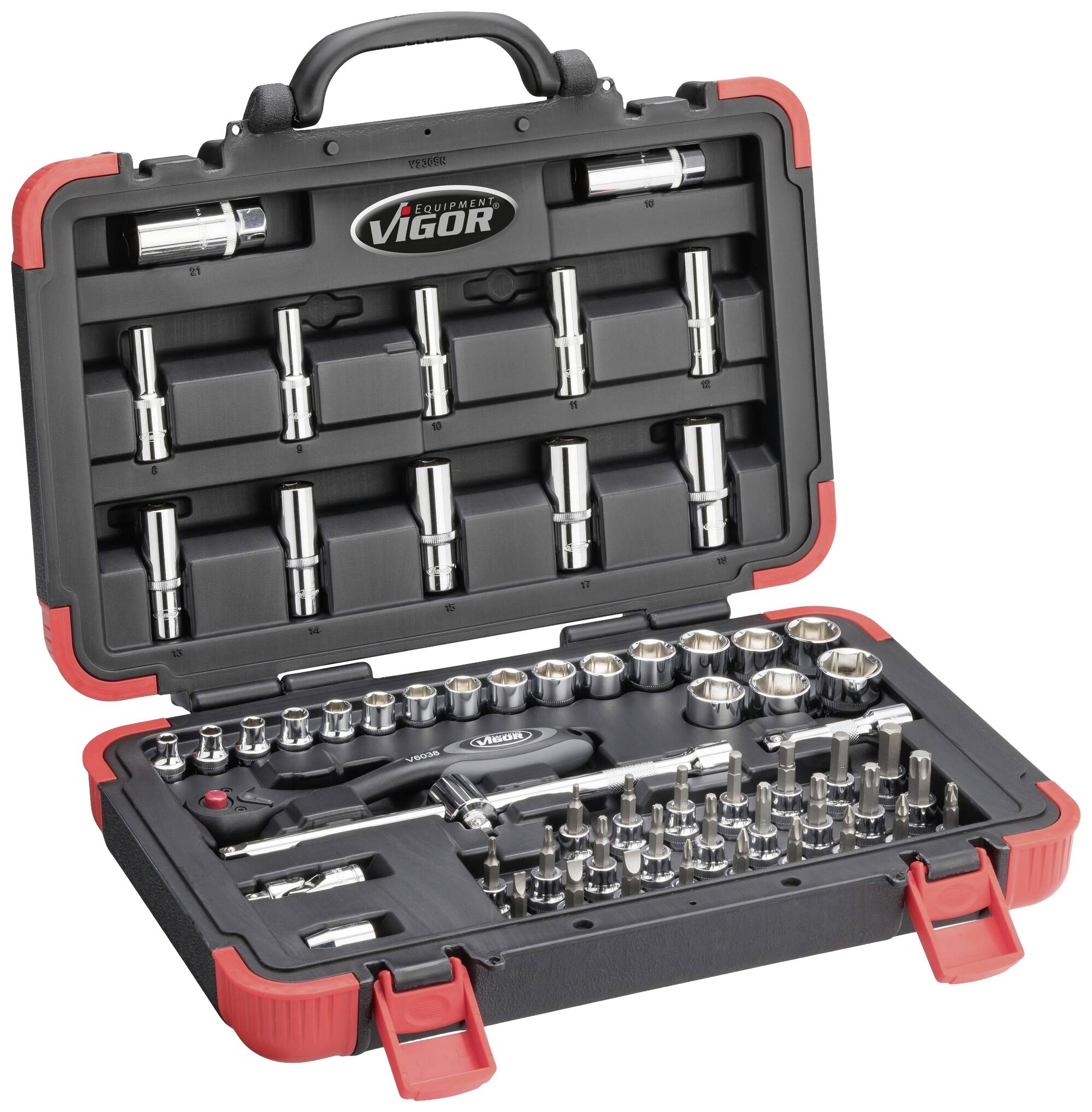 Vigor V2305N Bit set 3/8" (10 mm) V2305N