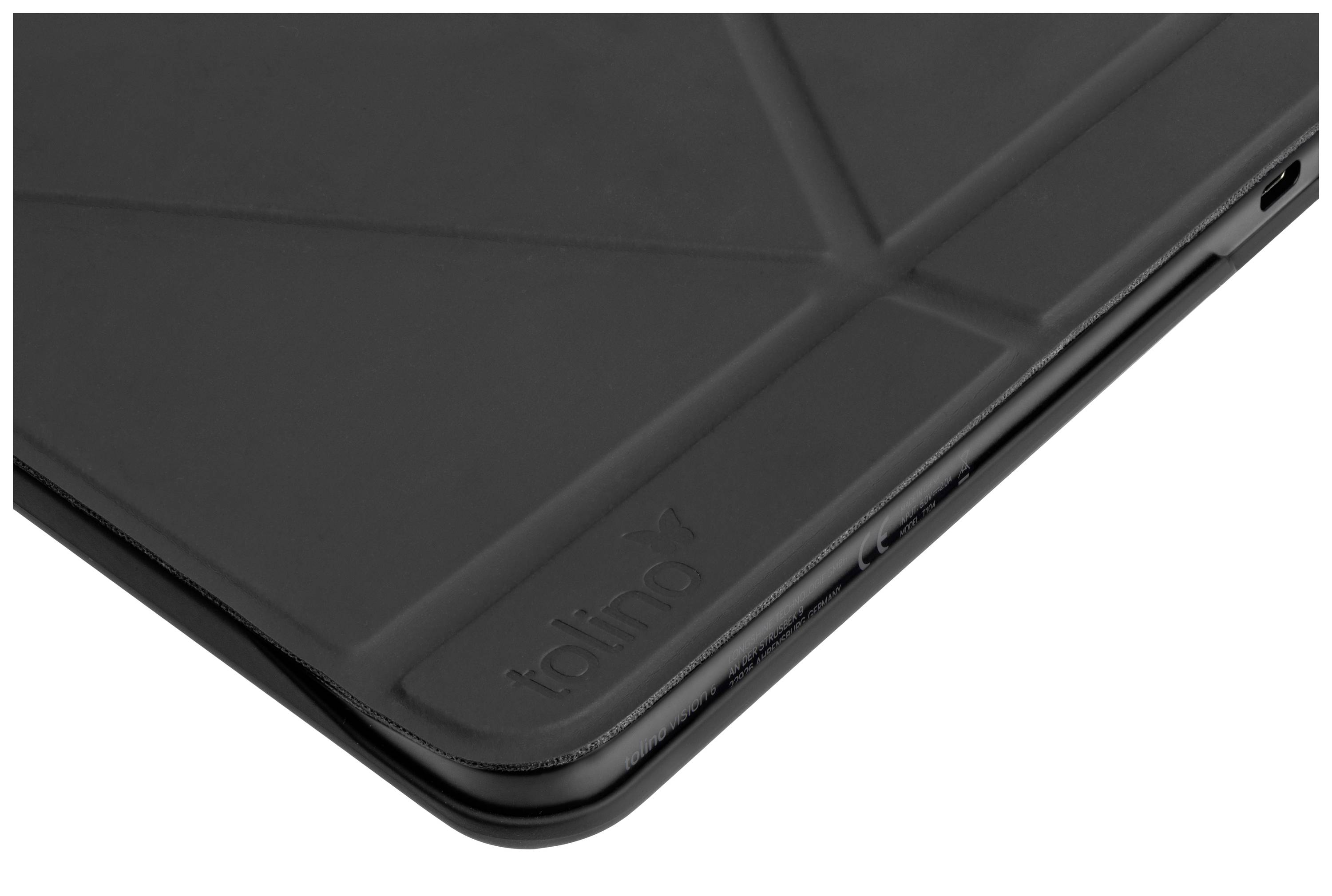 Tolino VISION 6 ORIGAMI FOLDING BAG eBook cover Suitable for: Vision 6 Suitable for display sizes of: 17,8 cm (7")