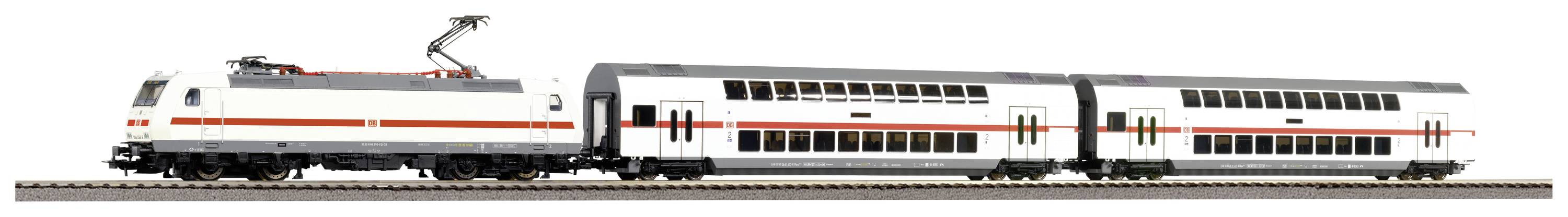 Piko H0 57134 H0 S-Set E-Loc BR 146+ 2 IC DoSto of DB AG