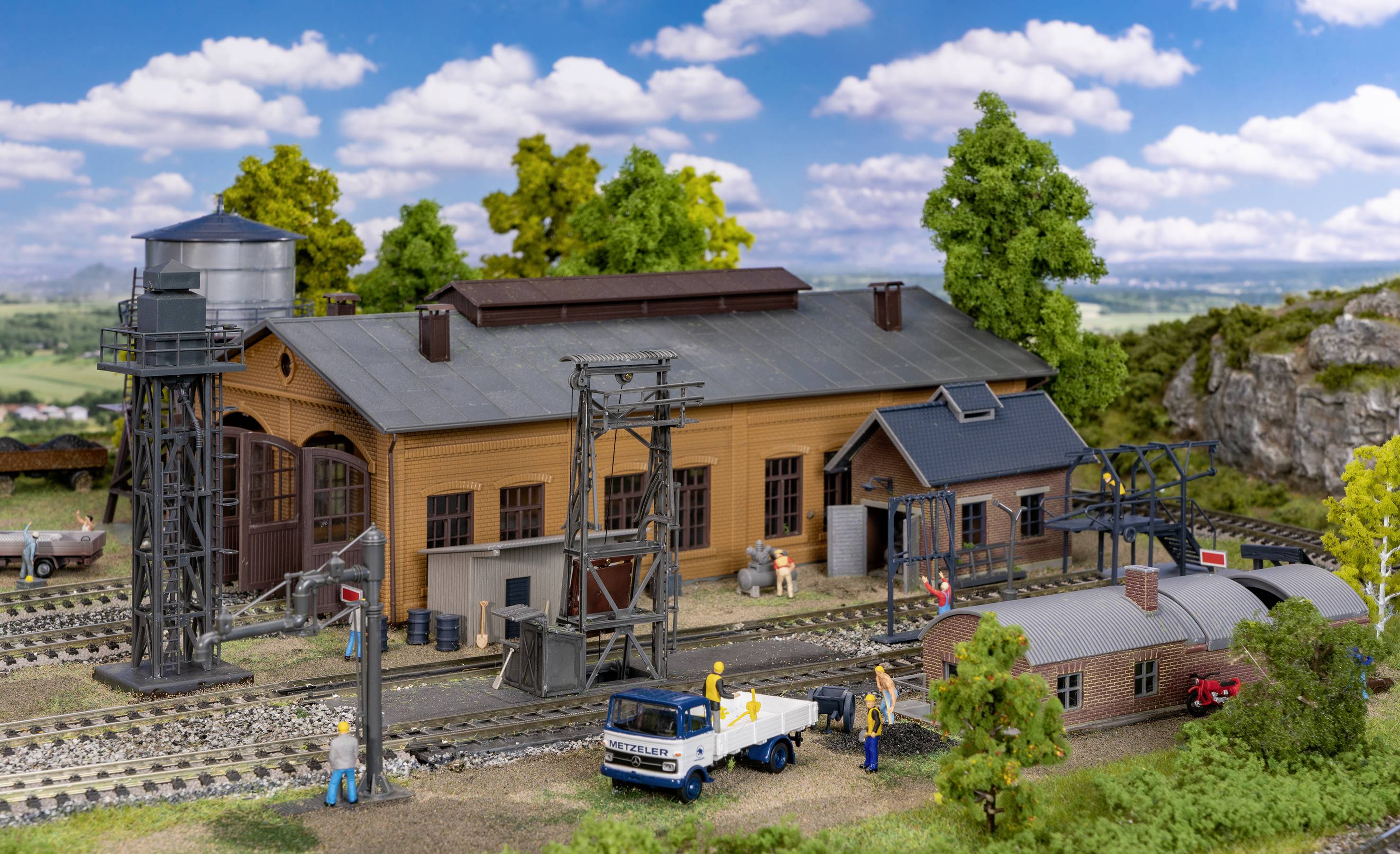 Faller 120296 H0 Train depot detailing set