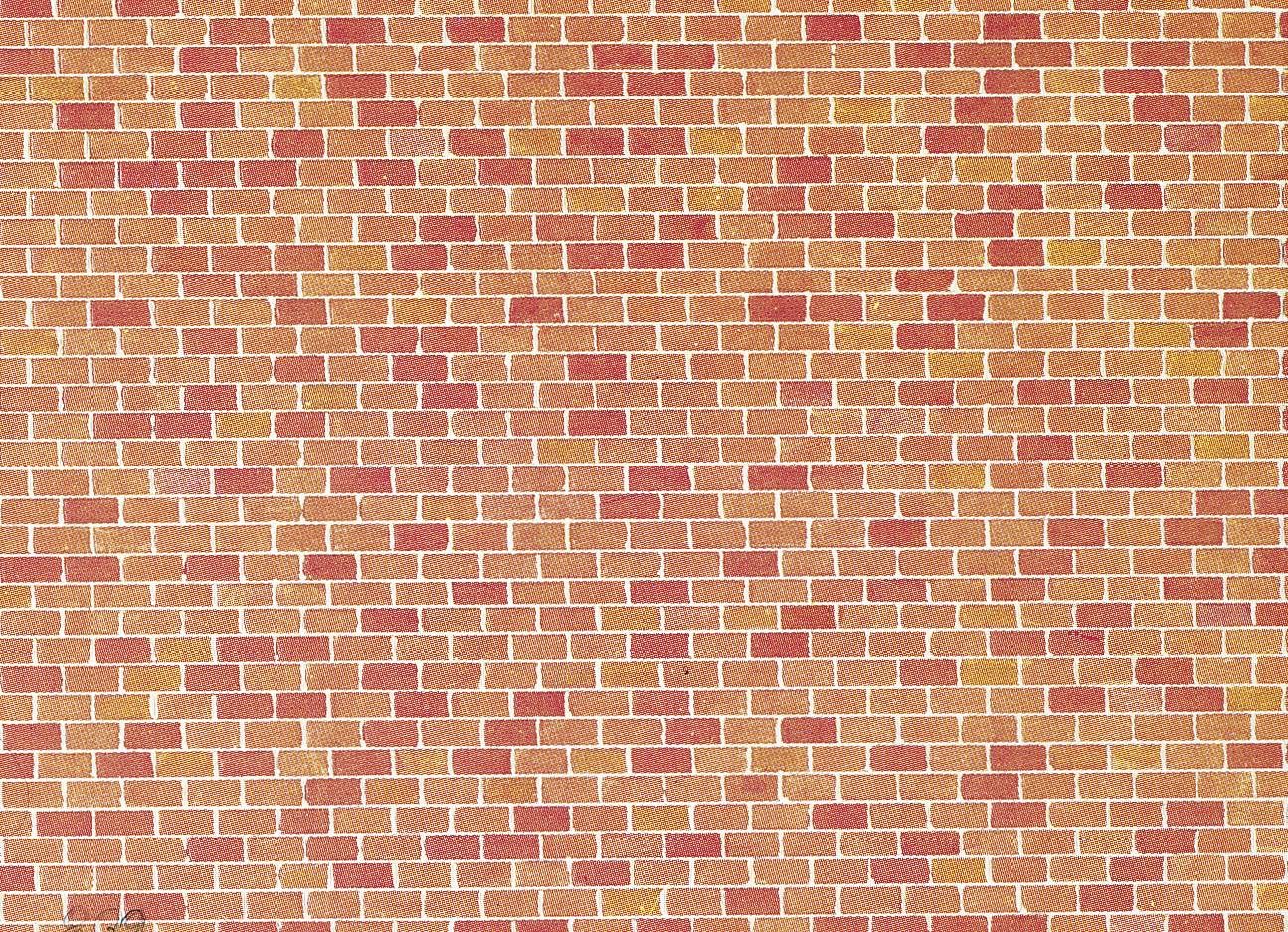 Faller 170608 H0 Brick wall Brick