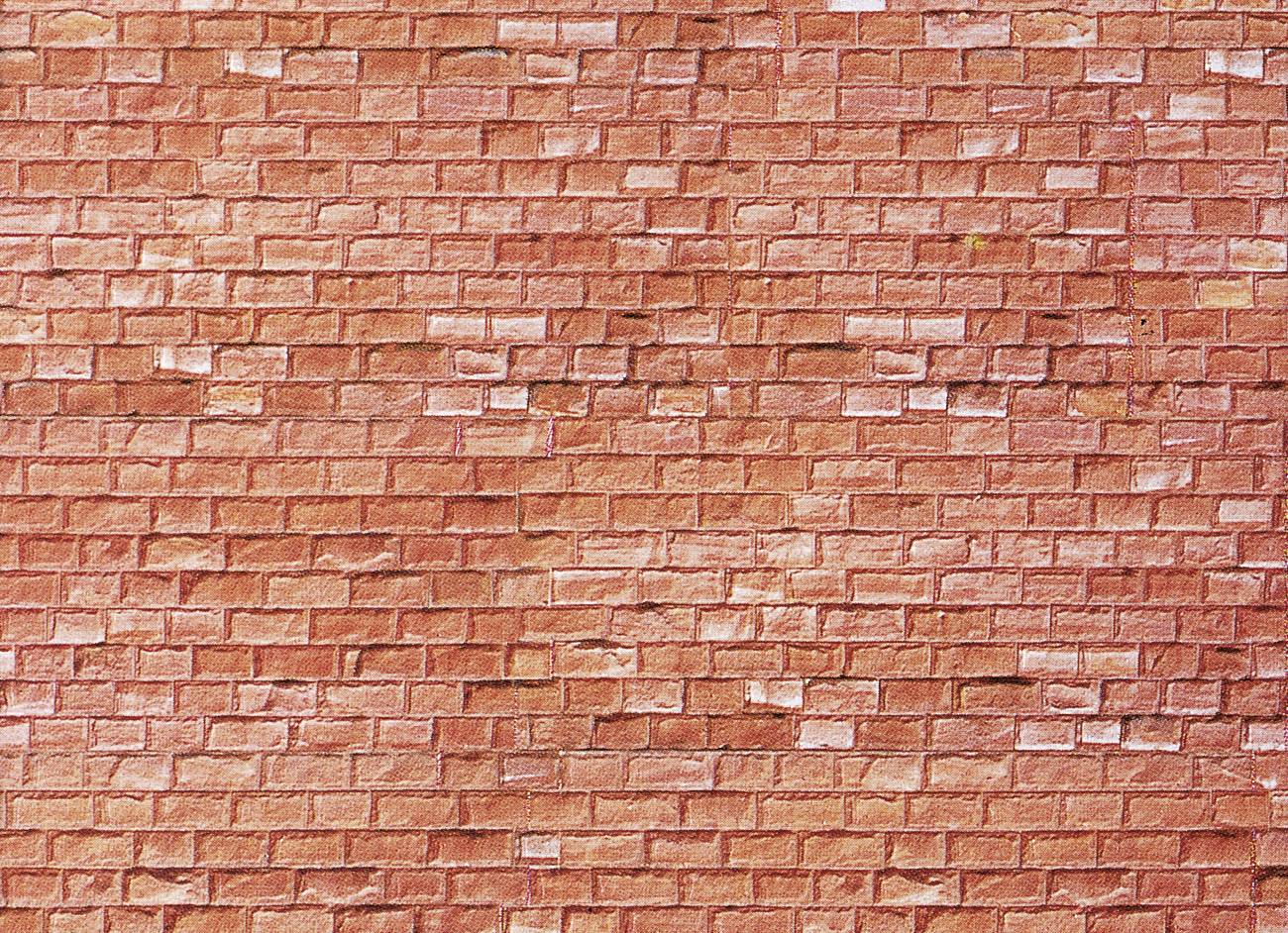 Faller 170613 H0 Brick wall Sandstone