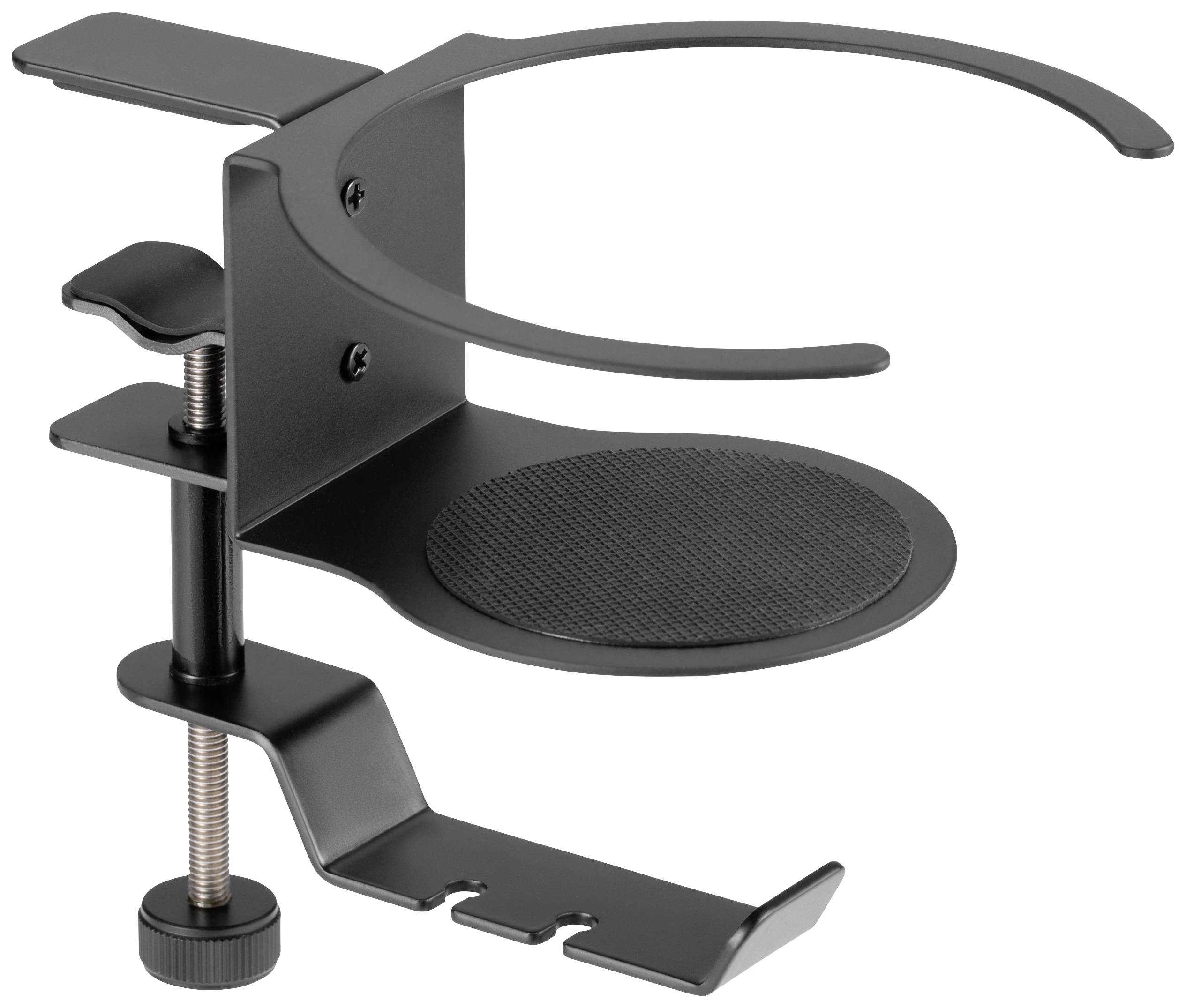 SpeaKa Professional SP-HCH-120 Headphones holder Built-in cable duct Black