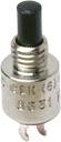 C & K Switches 8631ZGD2 Pushbutton 120 V, 28 V DC 500 mA 1 x Off/(On) 1 pc(s) Bulk