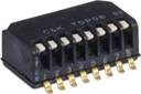 C & K Switches TDP08H0SBD1R DIP switch Number of pins 8 1 pc(s) Tape