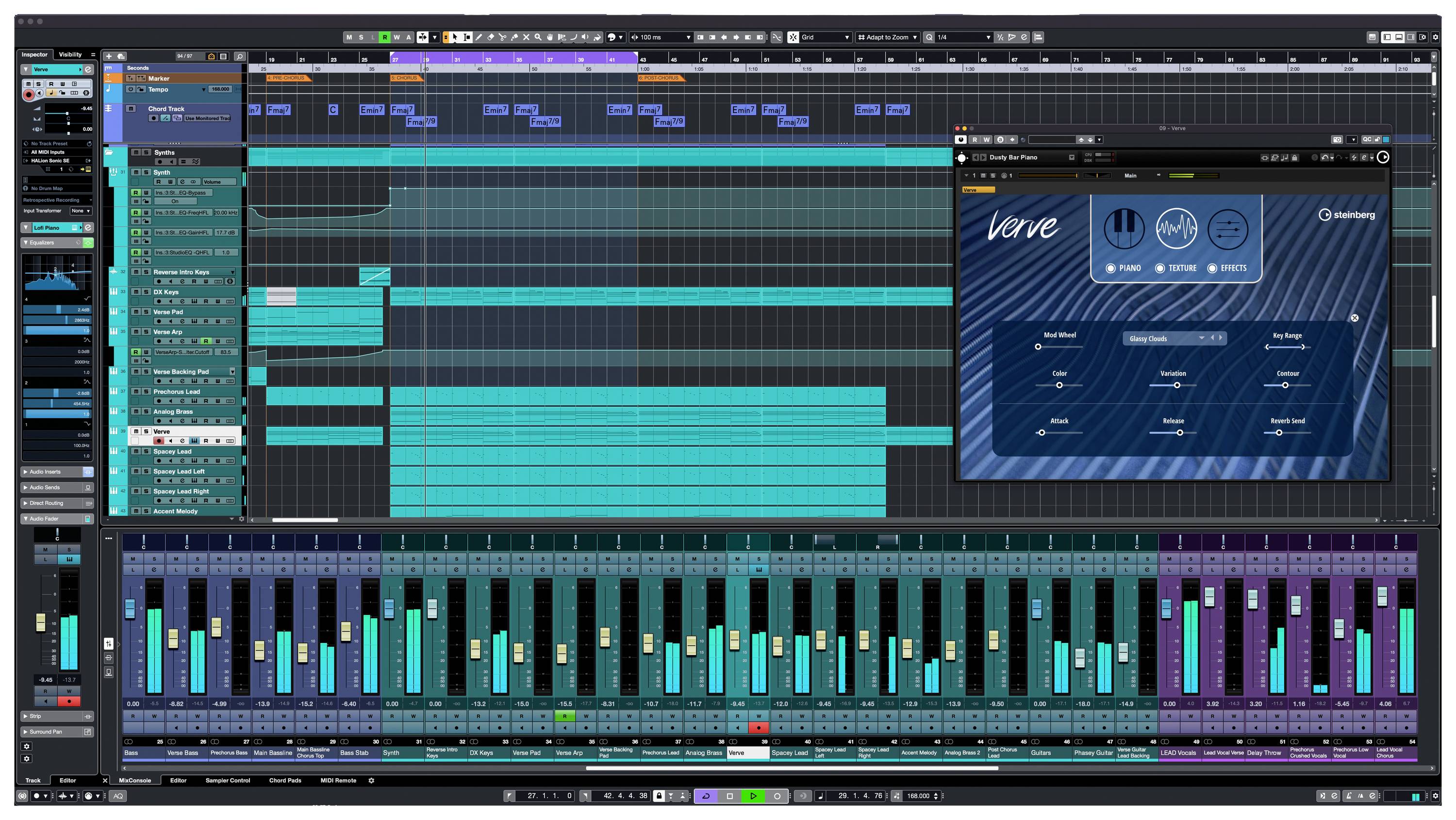 Steinberg Cubase Pro 12 Upgrade, 1 licence Windows, Mac OS DAW software
