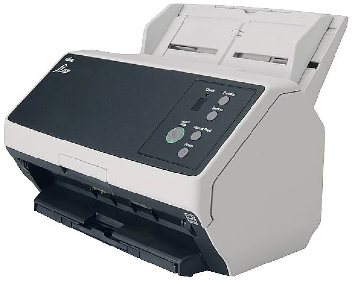 Fujitsu fi-8150 Document scanner A4 600 x 600 dpi 50 pages/min USB A (USB 3.2 1st gen), LAN (10/100/1000 Mbps)