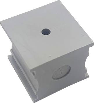 TRU COMPONENTS ELT 3 Cable grommet slotted Terminal Ø (max.) 4 mm Elastomer Grey