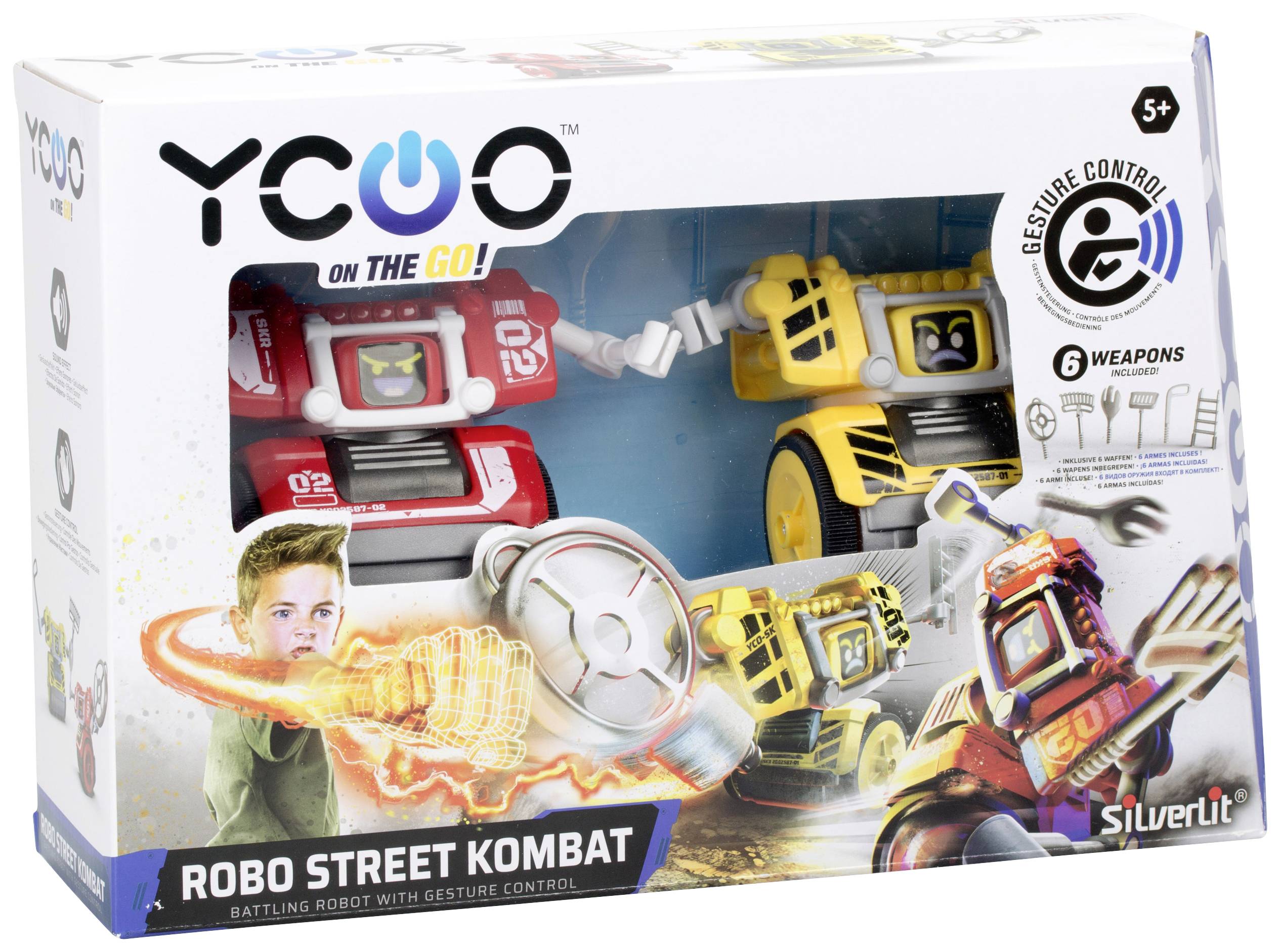 Silverlit Robo Street-Kombat-Twin Toy robot