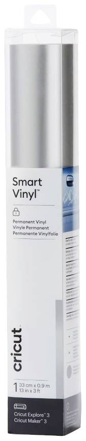 Cricut Smart Vinyl™ Permanent Film Silver (matt), Metallic