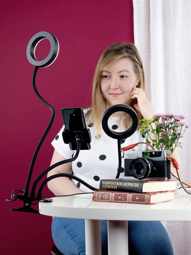 DÖRR SLR-12 Bi-Color LED ring light No. of LEDs=40 Bi-colour