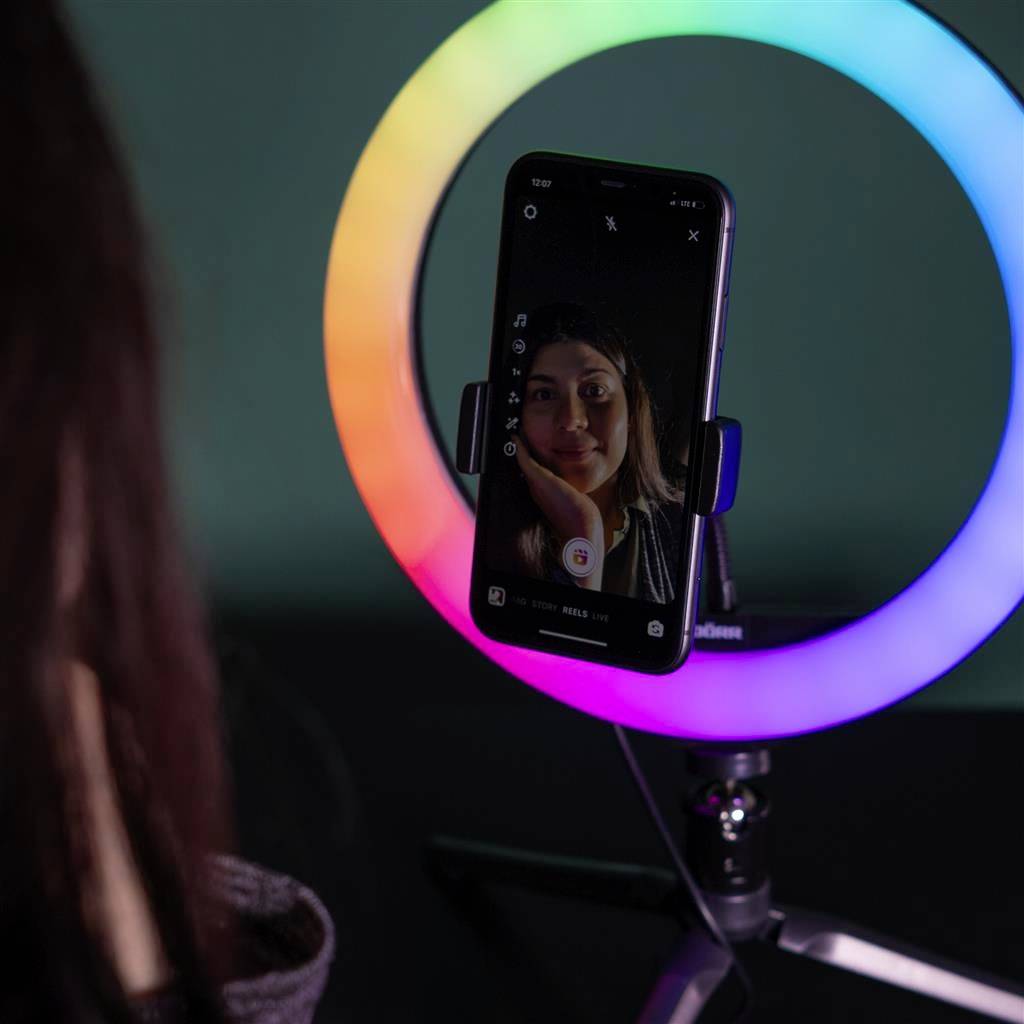 DÖRR Vlogging Kit VL-26 RGB LED ring light No. of LEDs=130