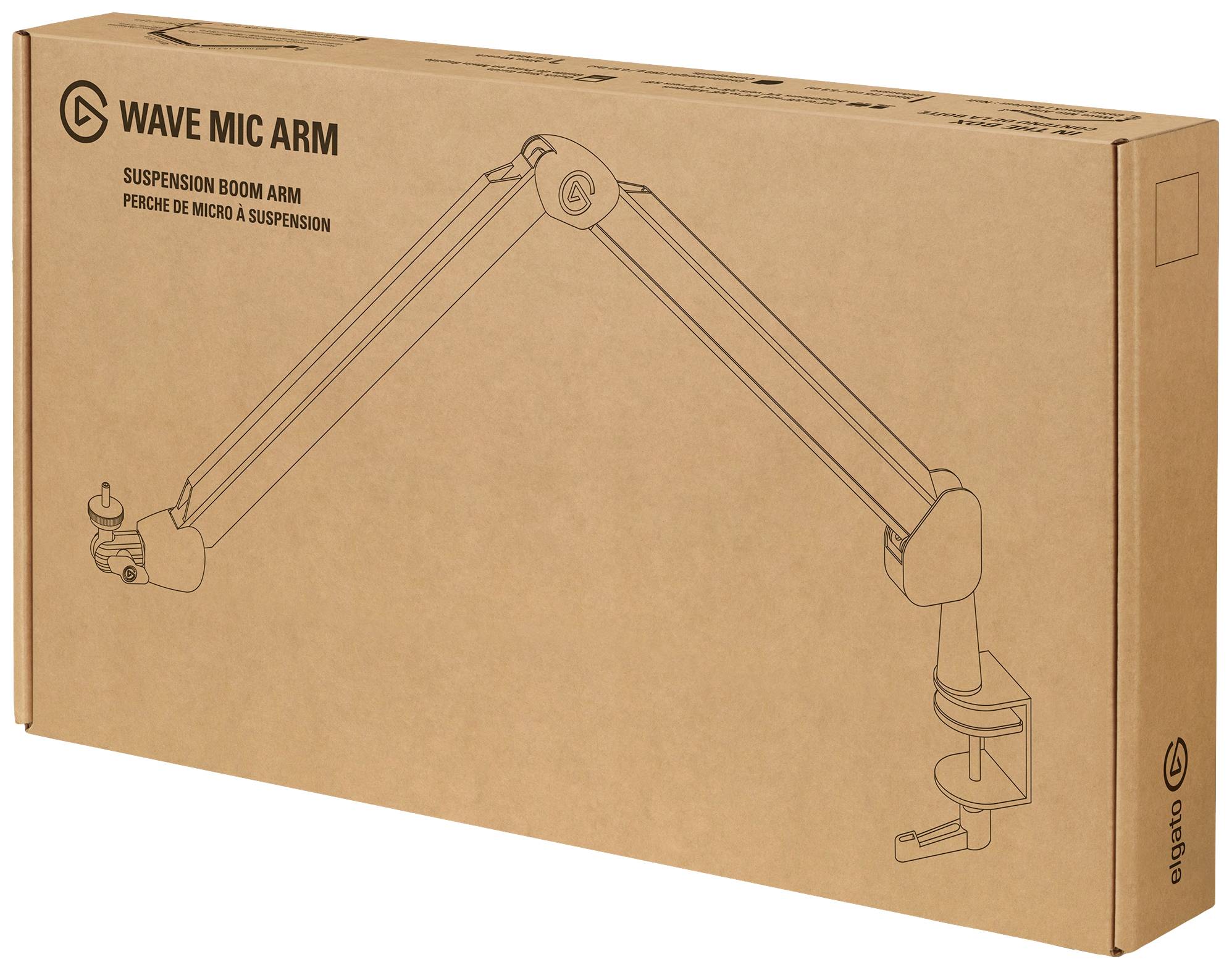 Elgato Wave Mic Arm (High Rise) Accessories holder External thread: 1/4"