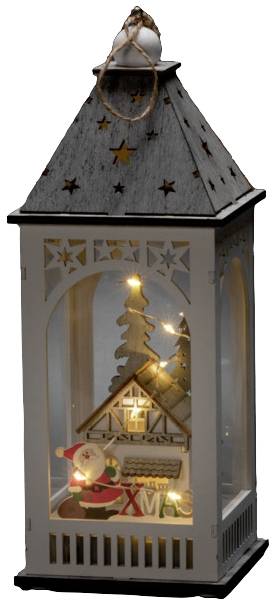 Konstsmide 3270-210 LED setting House Warm white LED (monochrome) White Timer