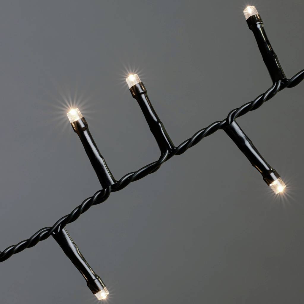 Konstsmide 3872-100 Fairy lights incl. batteries Outside EEC: E (A - G) mains-powered No. of bulbs 2000 LED (monochrome) Warm