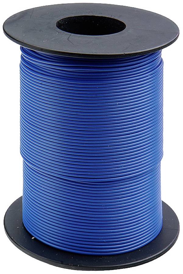 Donau Elektronik 125-S25-2 Strand 1 x 0.25 mm² Blue 25 m