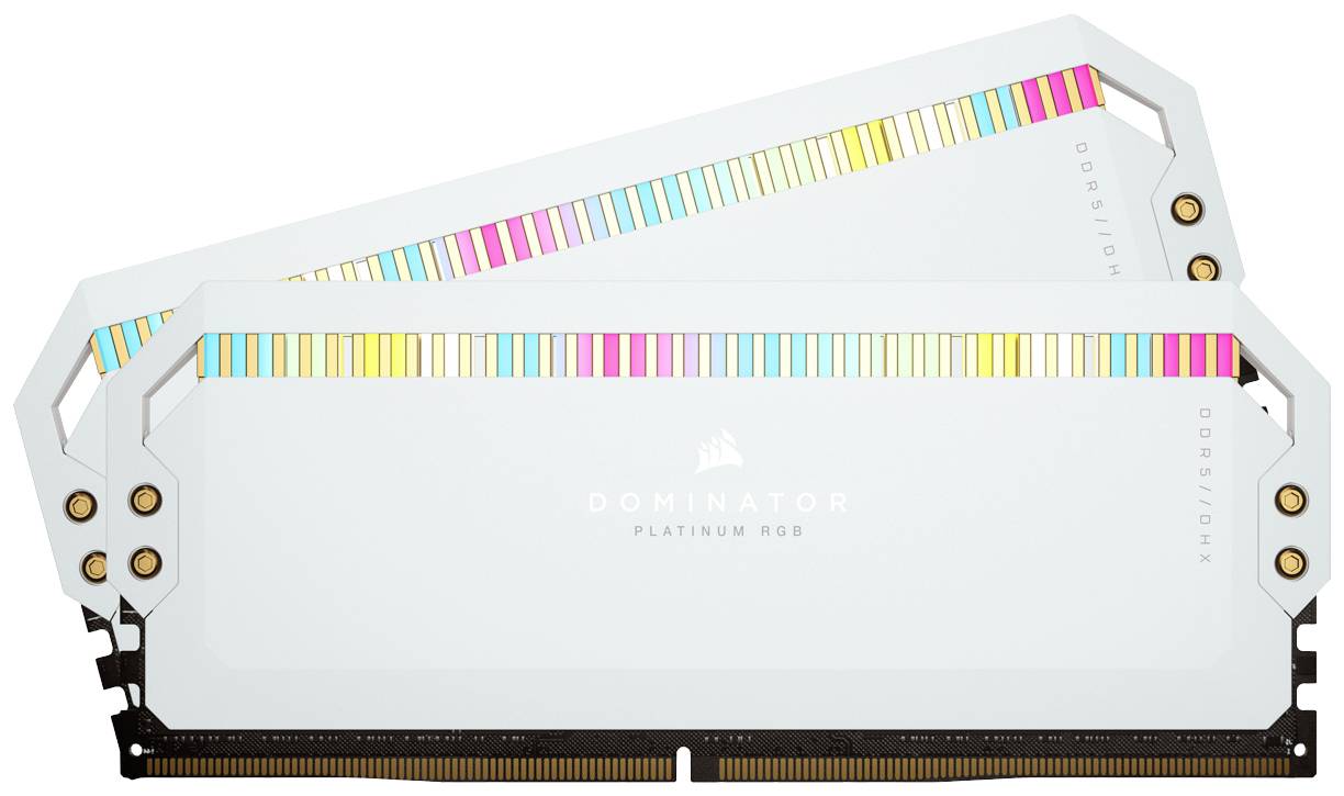 Corsair Dominator Platinum RGB PC RAM kit DDR5 64 GB 2 x 32 GB 5200 MHz 288-pin DIMM CL40-40-40-77 CMT64GX5M2B5200C40W