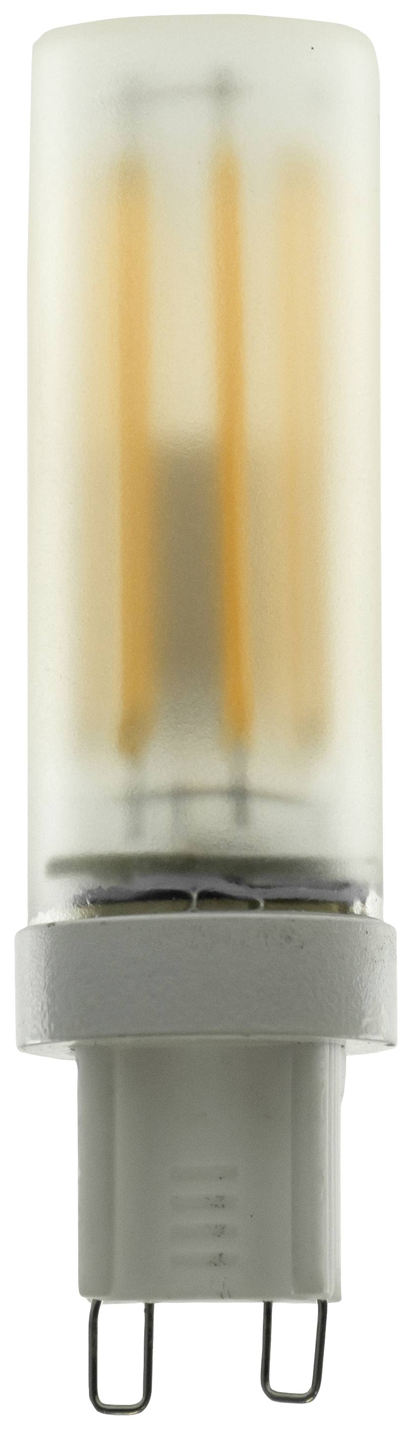 Segula 55618 LED (monochrome) EEC F (A - G) G9 Pin base 4.5 W = 35 W Warm white (Ø x L) 20 mm x 70 mm 1 pc(s)