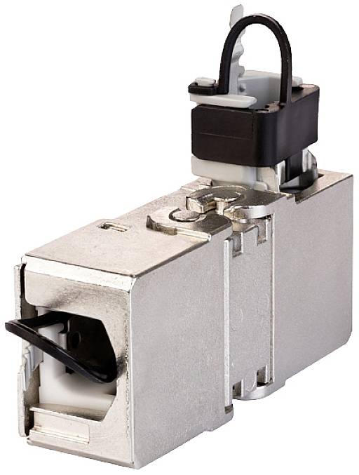 Metz Connect RJ45 Networks Adapter CAT 7a [1x RJ45 socket - 1x RJ45 socket] Silver