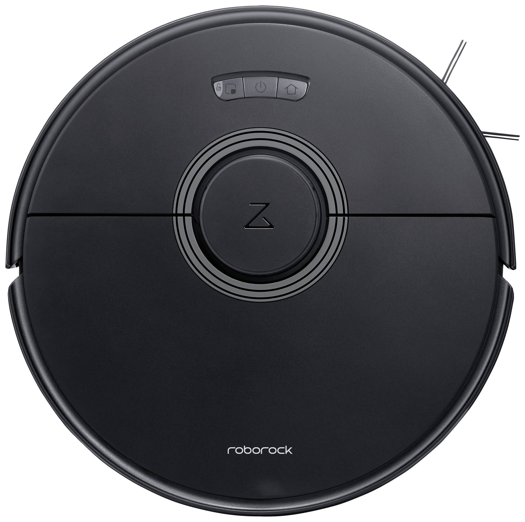 Roborock Q7 Max Vacuum Cleaner Robotic vac/sweeper Black Alexa compatibility, Google Home compatibility, Voice-controlled