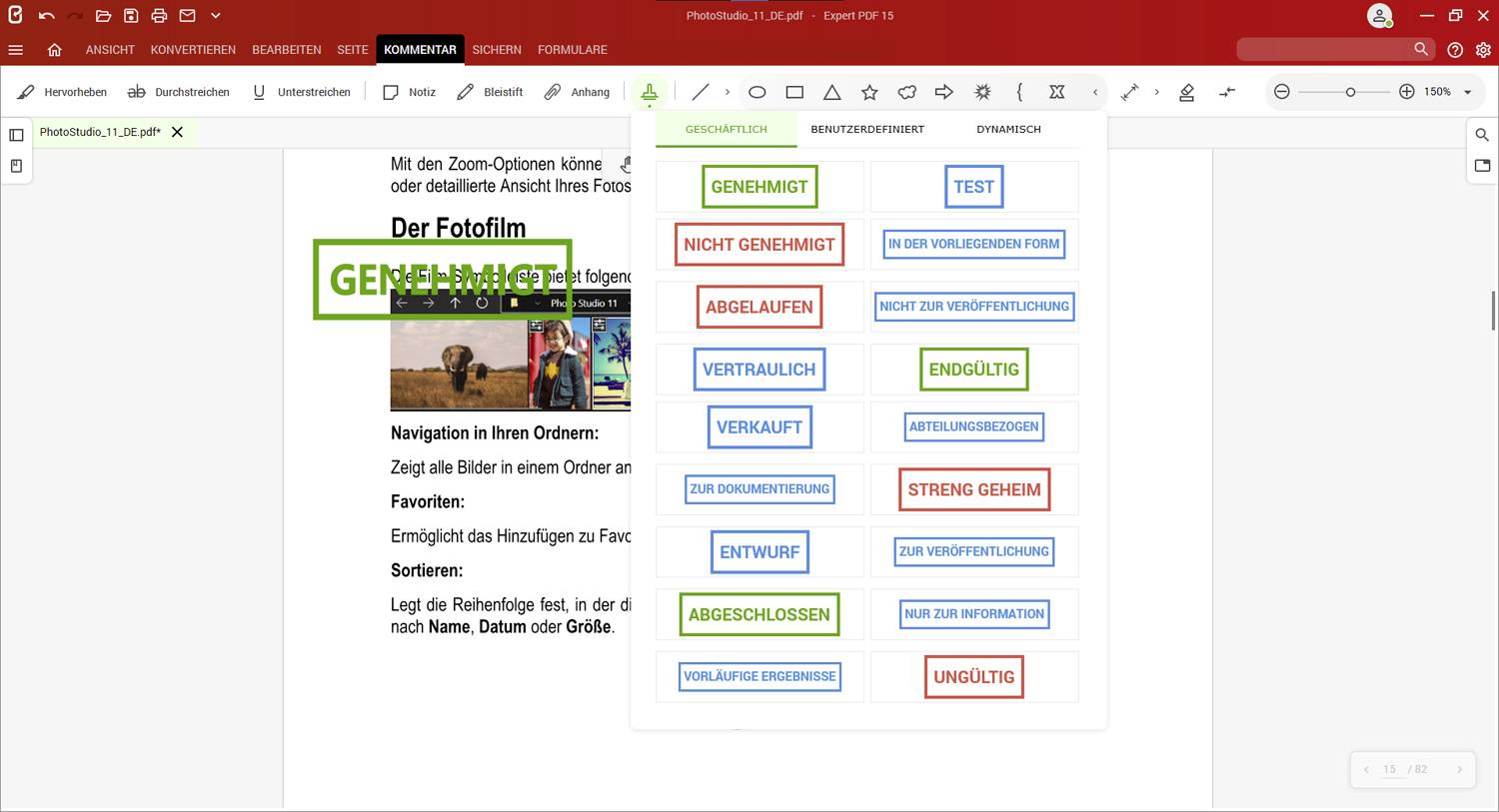 Avanquest Expert PDF 15 Professional (Code in a Box) Full version, 1 licence Windows PDF