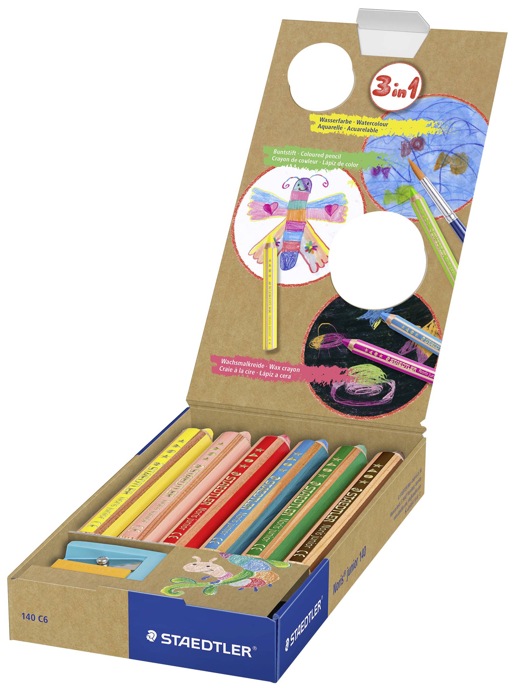 Staedtler Colour pencil 140 C6 6 pc(s)