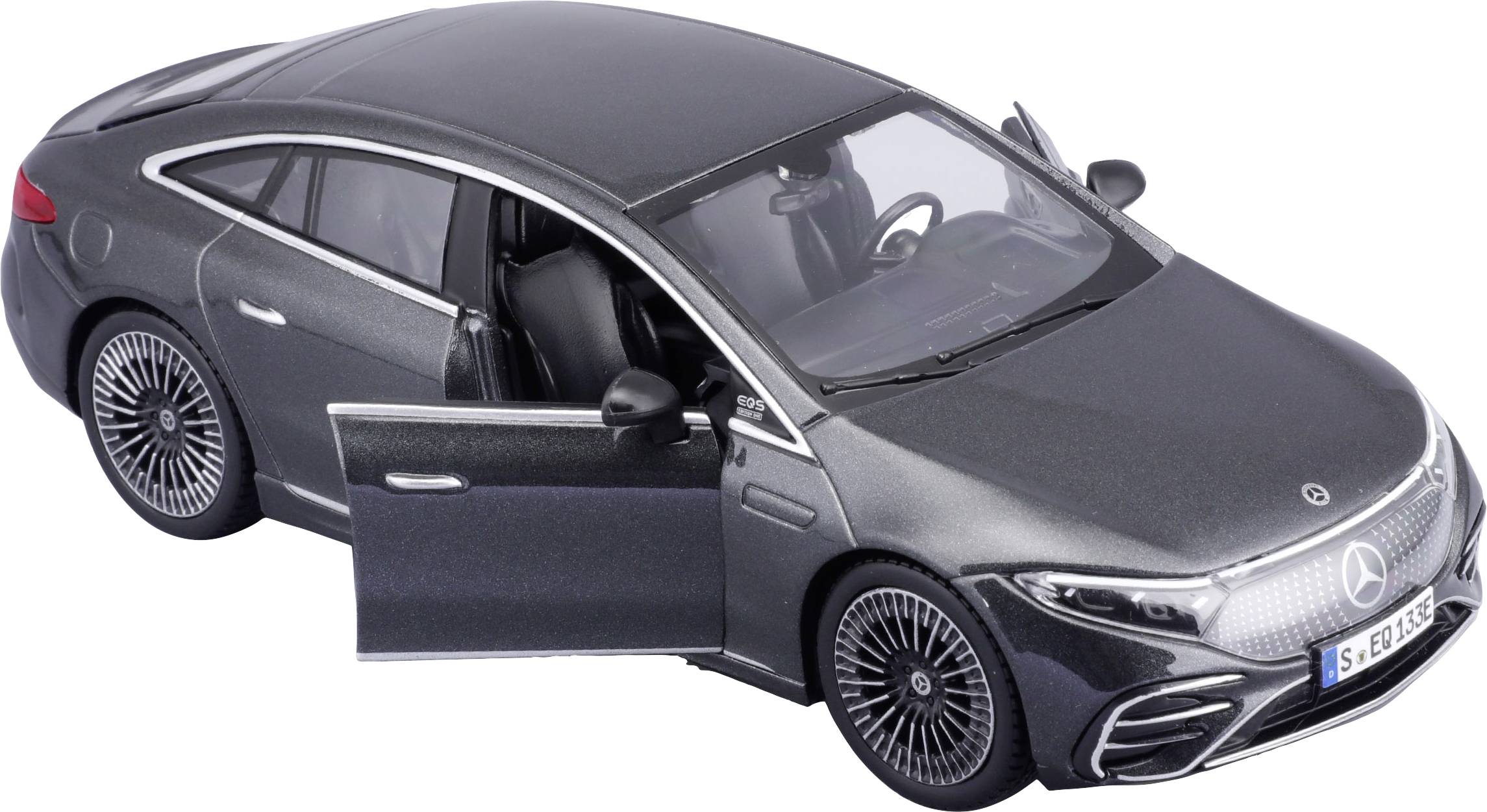 Maisto Mercedes EQS, grau 1:27 Model car