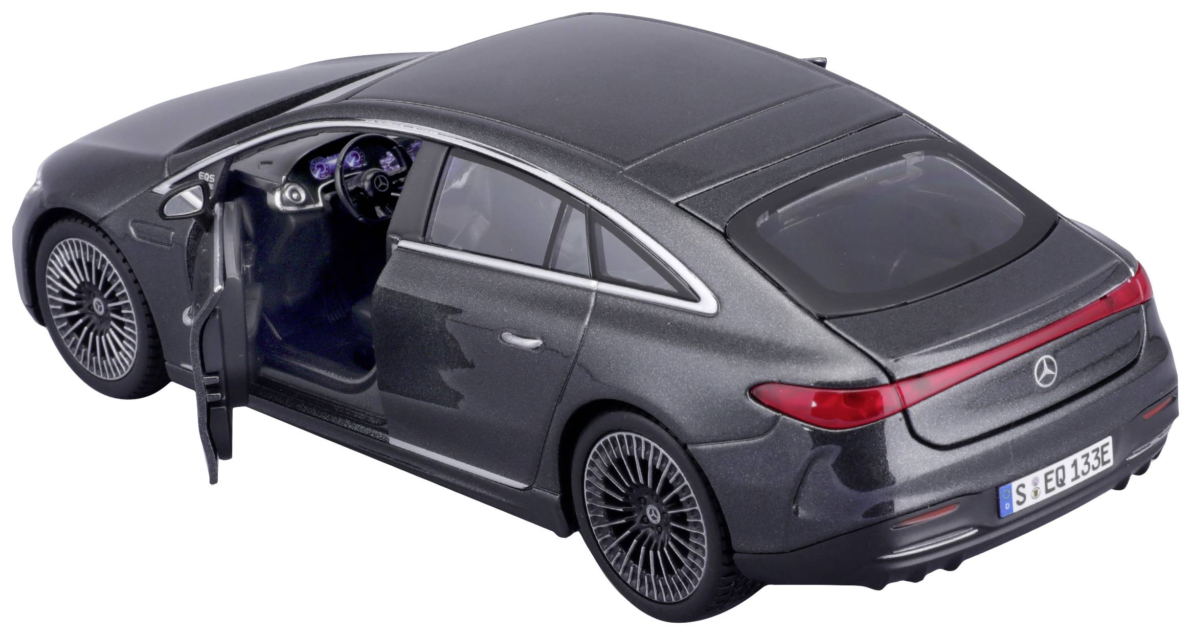 Maisto Mercedes EQS, grau 1:27 Model car
