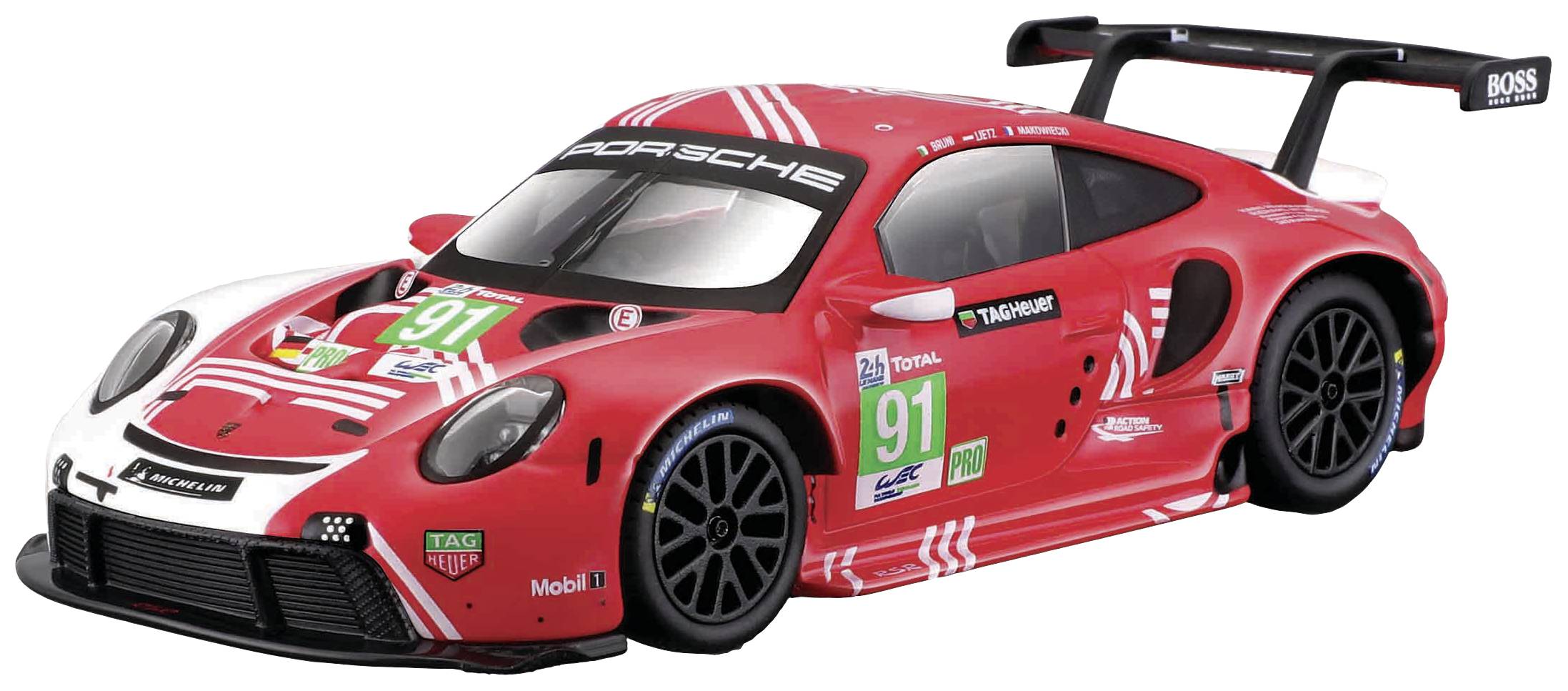 Bburago Race Porsche 911 RSR LeMans ´20 1:24 Model car