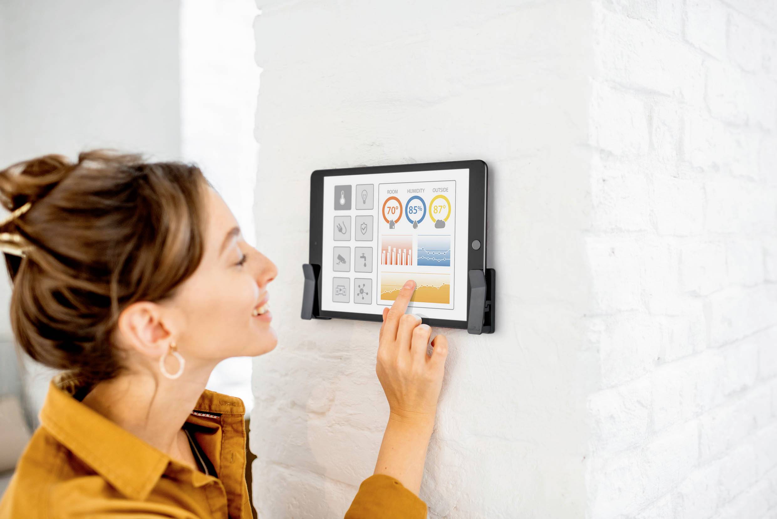 Durable VISIOCLIP Tablet PC wall bracket Universal