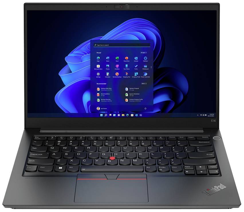 Lenovo Laptop ThinkPad E14 35.6 cm (14 inch) Full-HD+ AMD Ryzen 5 5625U 16 GB RAM 512 GB SSD AMD Radeon Vega Graphics Win 11 Pro