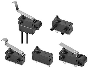 Omron D2AW-A003D-R Microswitch 12 V DC 0.1 A 1 x Off/(On) Bag