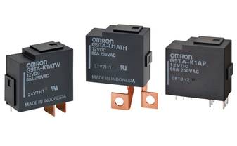 Omron G9TA-U1ATH DC12 Power relay 12 V DC 60 A 1 maker 1 pc(s) Bag
