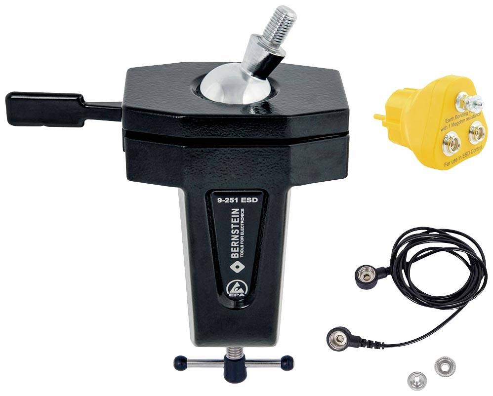 Bernstein Tools for Electronics ESD Vice base 9-251-ESD-SET1
