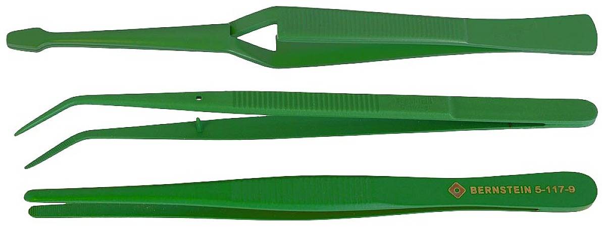 Bernstein Tools 5-030-PTFE Universal tweezers 160 mm