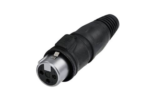 Rean AV RCX3F-Z-000-1 XLR connector Socket, straight Number of pins: 3 1 pc(s)