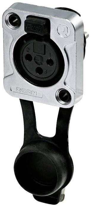 Rean AV RRX3F-Z-000-1 XLR connector Socket, built-in Number of pins: 3 1 pc(s)