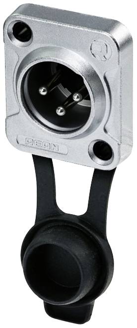 Rean AV RRX3M-Z-000-1 XLR connector Plug, mount Number of pins: 3 1 pc(s)