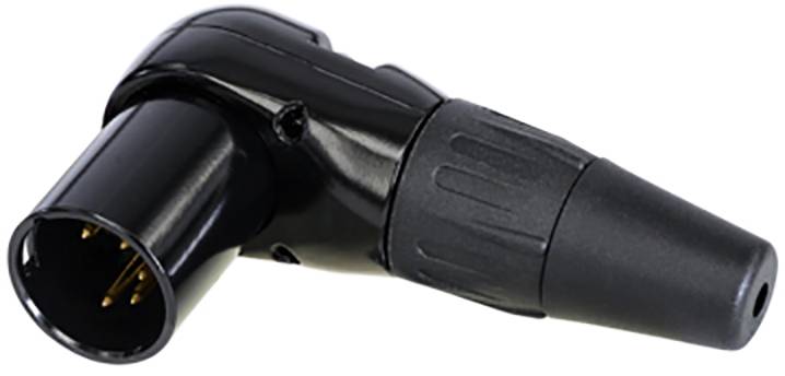 Rean AV RC5MR-B XLR connector Plug, right angle Number of pins: 5 1 pc(s)