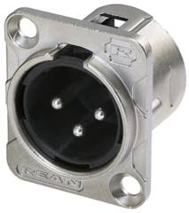 Rean AV RC3MDL XLR connector Plug, mount Number of pins: 3