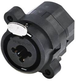 Rean AV RCJ9FI-V XLR connector Socket Number of pins: 3