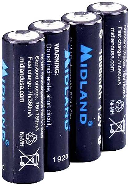 Midland Walkie-talkie battery 1.2 V 1800 mAh