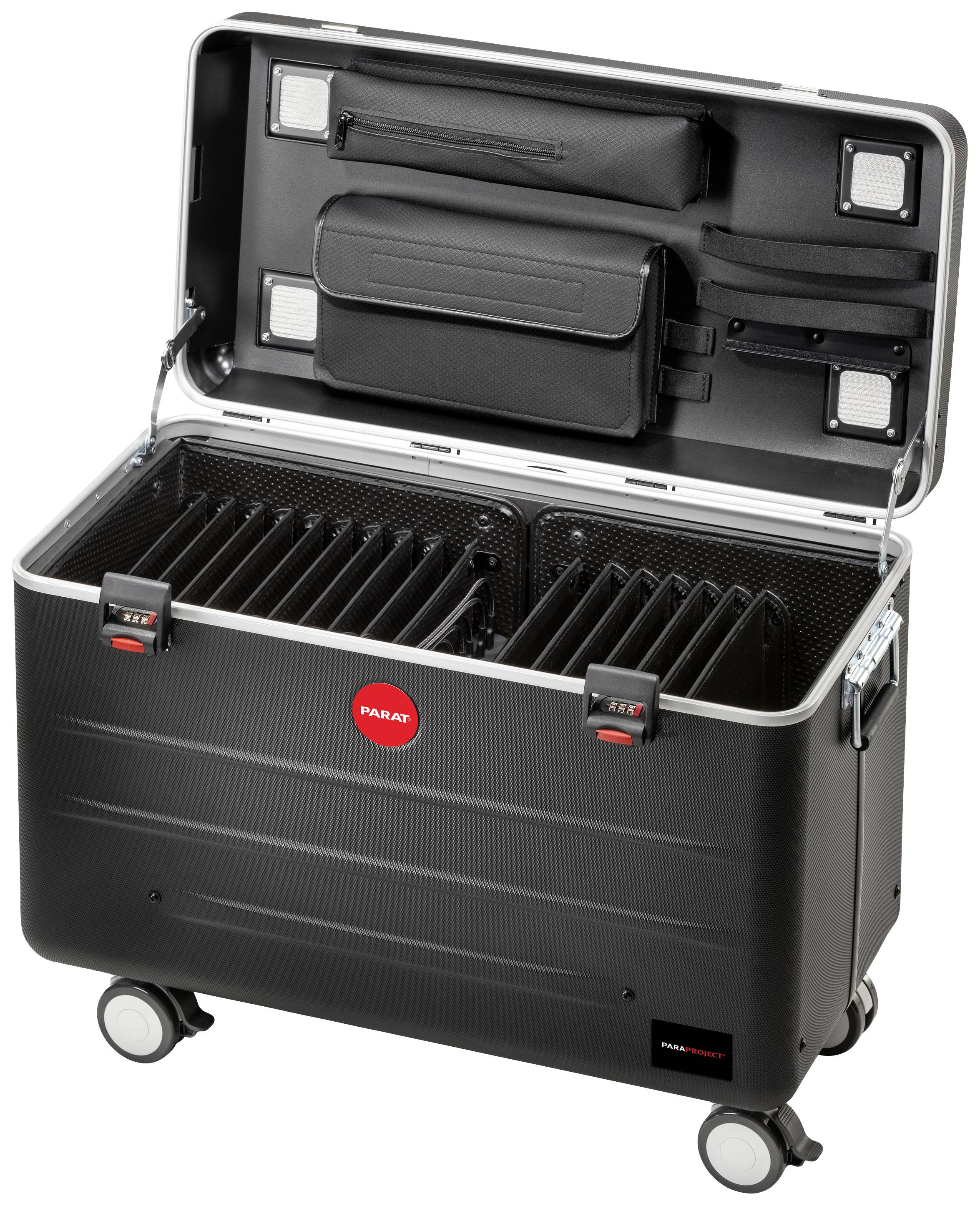 Parat PARAPROJECT® Case TC16 TwinCharge Battery charger/manager Trolley for USB-C cables