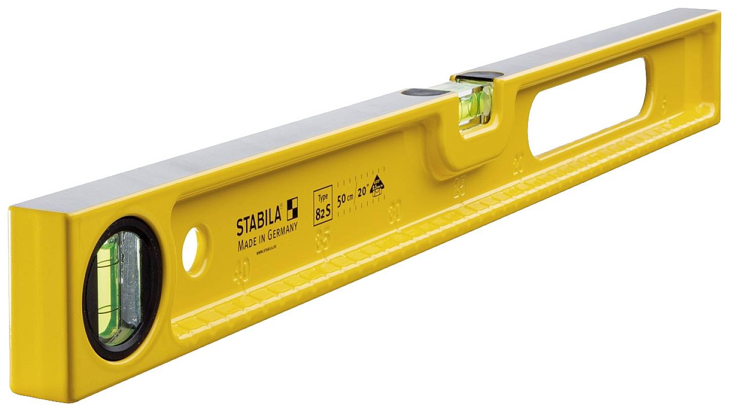 Stabila Type 82 S, 50 cm 2594 Alu spirit level 50 cm 0.5 mm/m