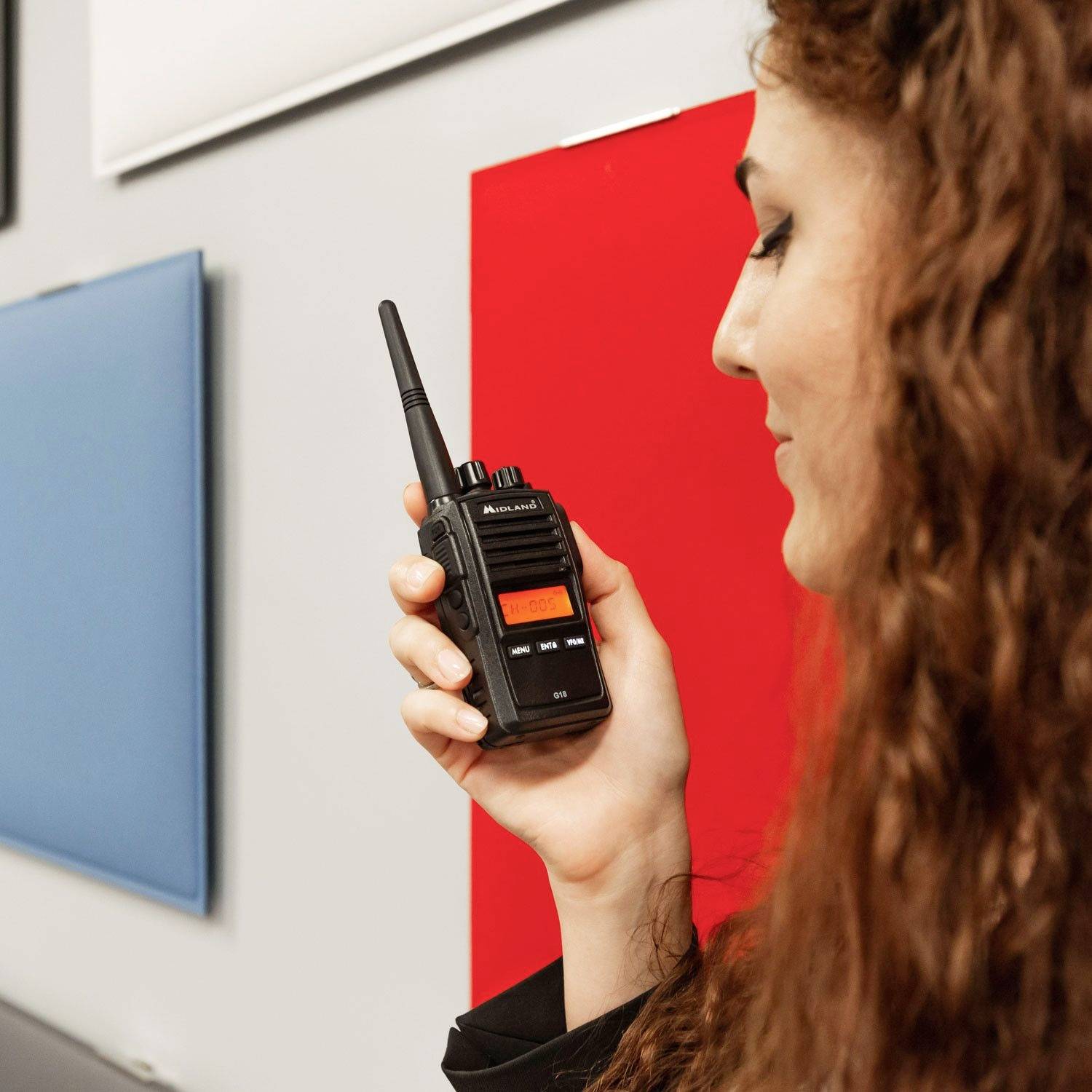 Midland G18 Pro NC 2er Koffer m. MA 25-M Security C1145.S1 PMR handheld transceiver